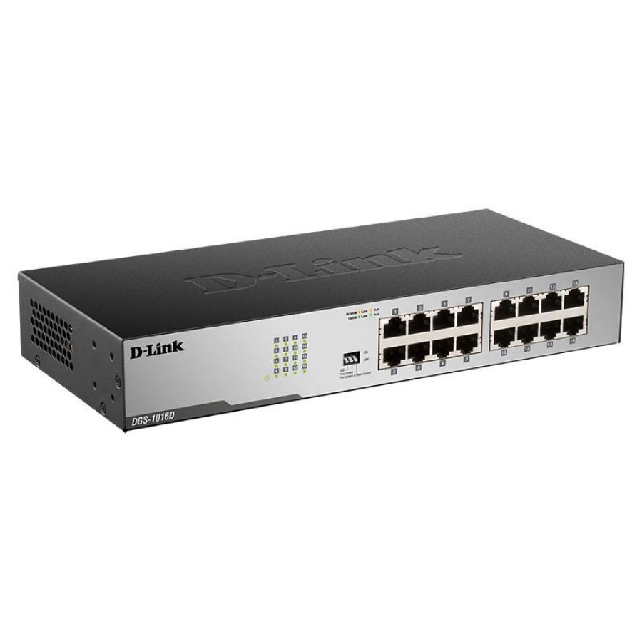 D-link dgs-1016d - switch 16 porte gigabit non gestite