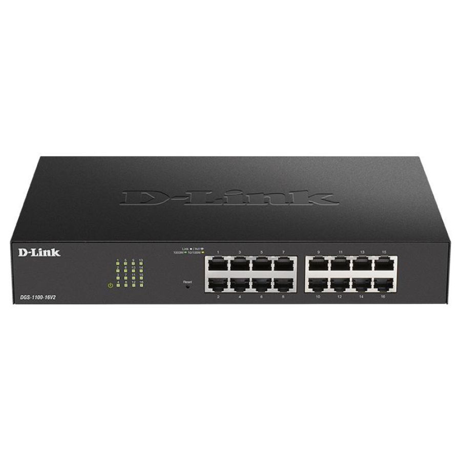 D-link dgs-1100-16v2 - smart switch 16 porte gigabit gestite