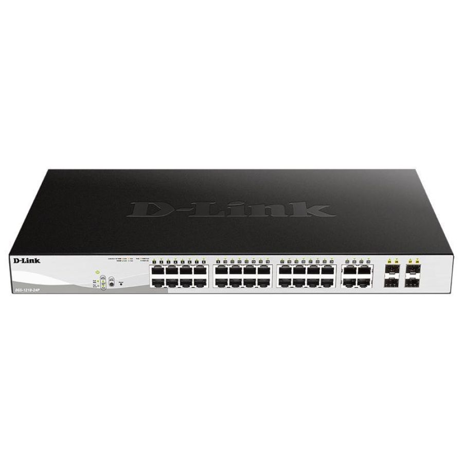D-link switch 24 porte giga 4 porte combo sfp