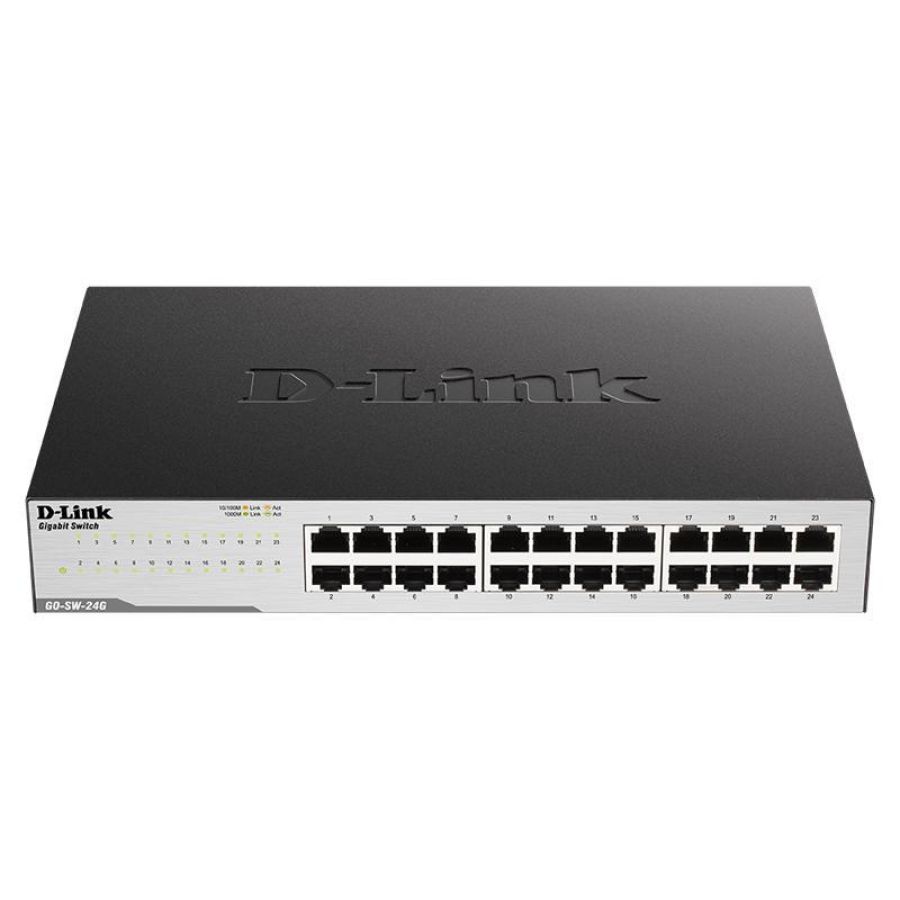 D-link go-sw-24g - easy desktop switch 24 porte gigabit