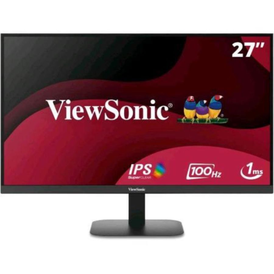 Viewsonic va2708-2k-hd 27 led 2k qhd ips 2560 x 1440 16:9 1ms 100hz hdr10 hdmi displayport nero