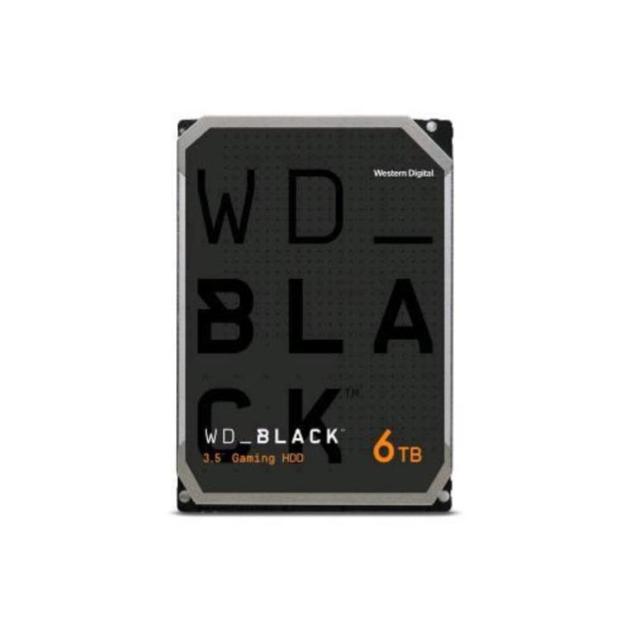 Western digital black hdd 6tb sata iii 3.5 buffer 256mb 7.200rpm