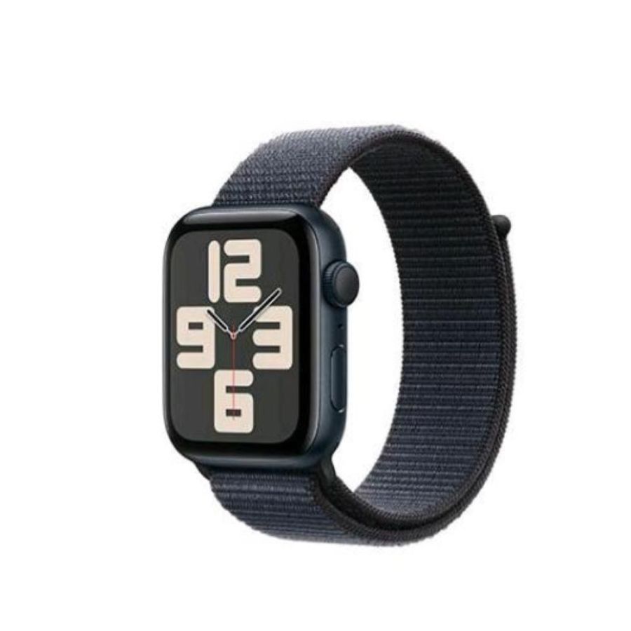 Apple watch se gps 44mm cassa in alluminio midhight cinturino sport loop inchiostro