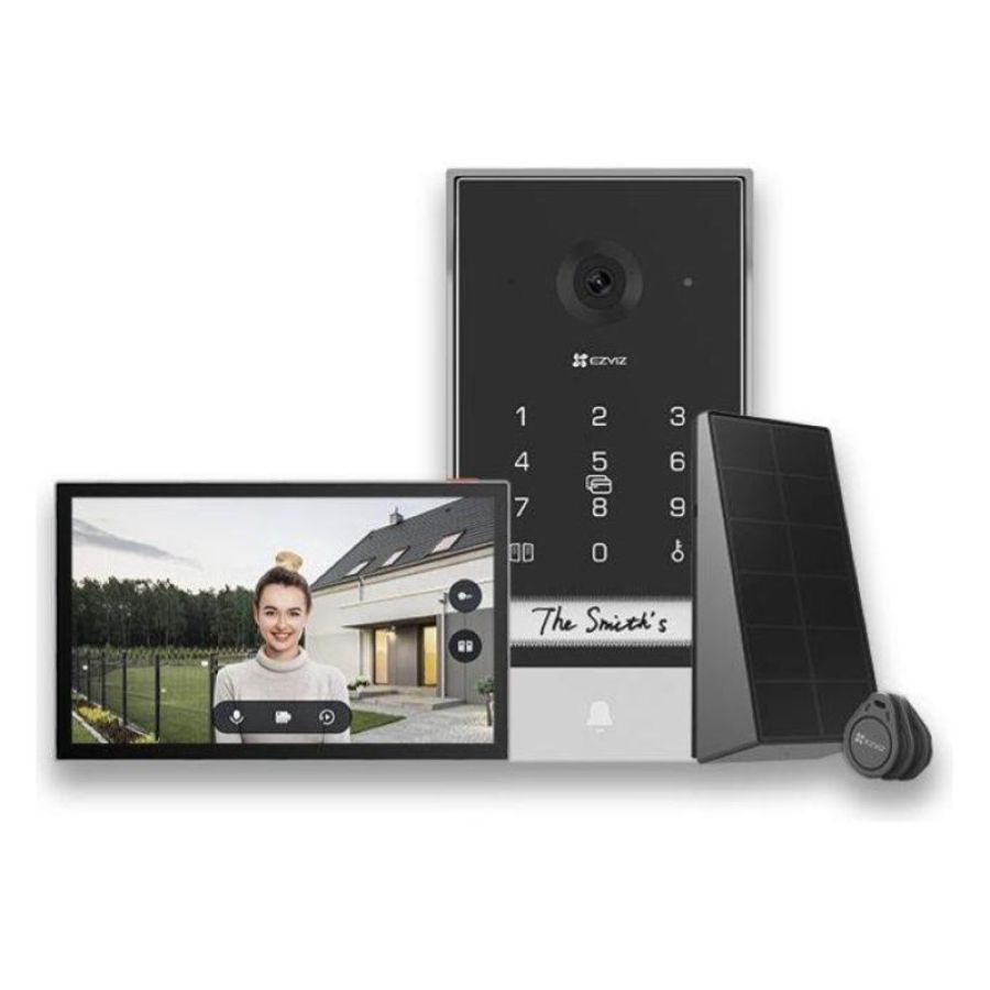 Ezviz ep7 videocitofono wi-fi con monitor 7 touch screen visione notturna