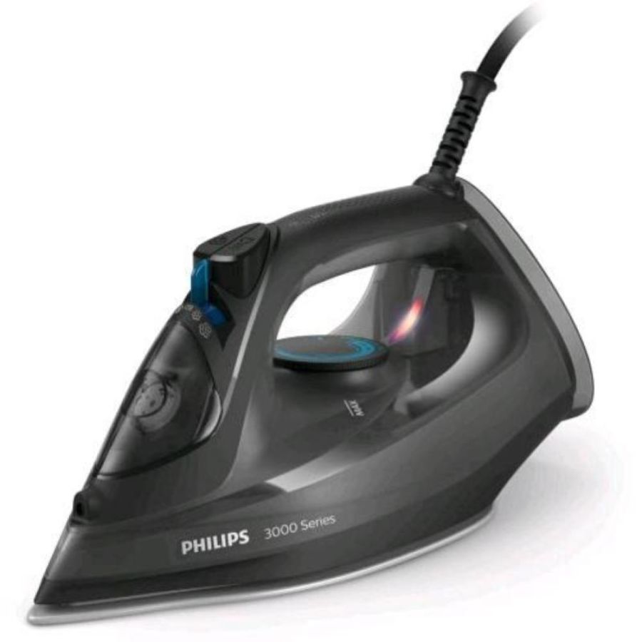 Philips 3000 series dst3041 ferro da stiro a vapore 2.600 w piastra in ceramica vapore continuo 40gr/min 300 ml nero