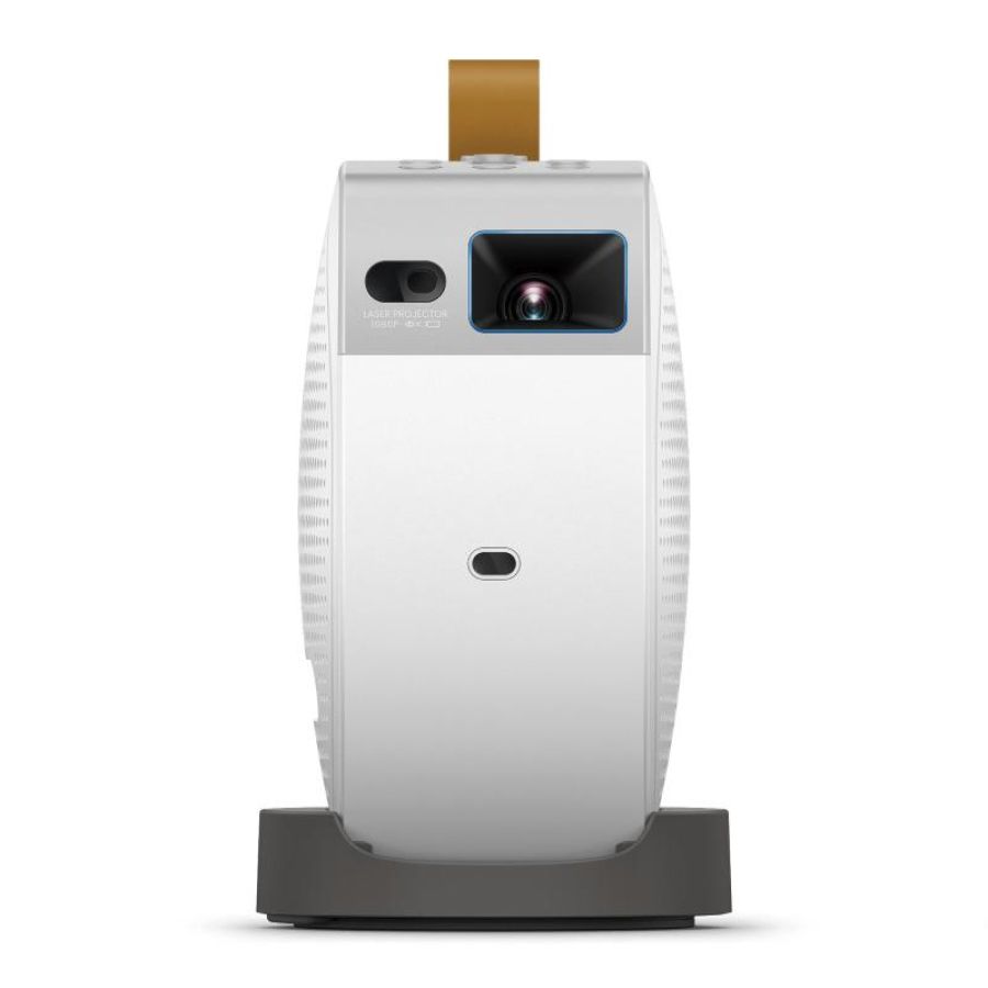 Benq gv50 videoproiettore laser portatile raggio standard dlp wi-fi bluetooth altoparlanti 8w smart tv 500 ansi lumen bianco