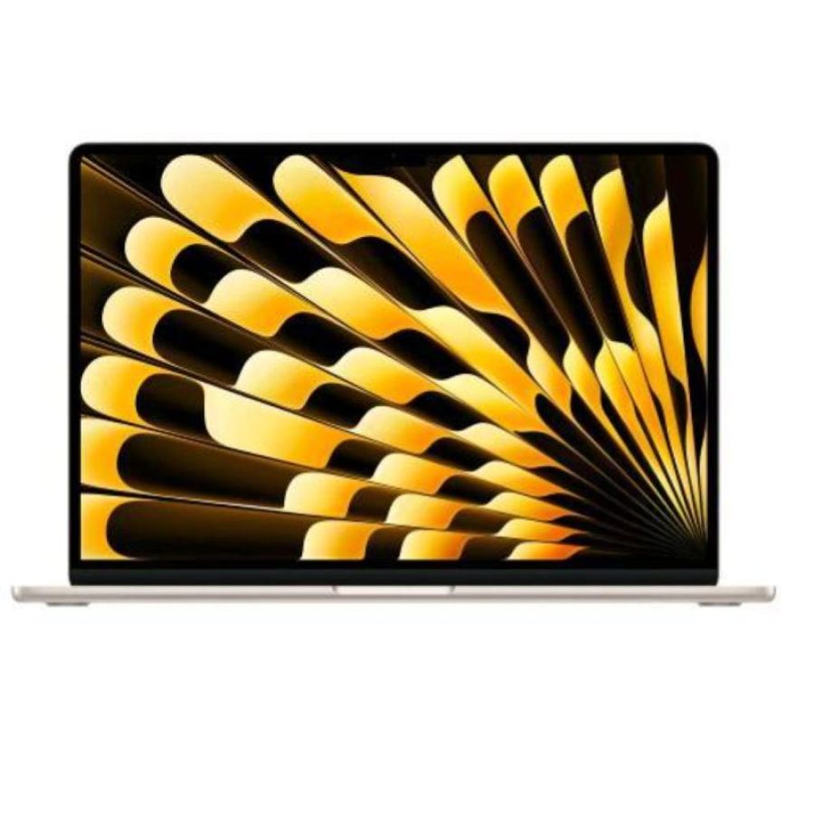 Apple macbook air 15 15.3 chip apple m3 cpu 8-core e gpu 10-core ram 24gb ssd 512gb italia starlight