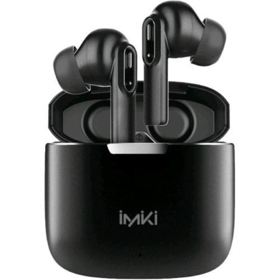 Imiki buds pro mt2 cuffie in-ear true wireless auricolari bluetooth senza fili con microfono integrato impermeabili ipx4 fino a 14 ore di autonomia custodia di ricarica in metallo nero