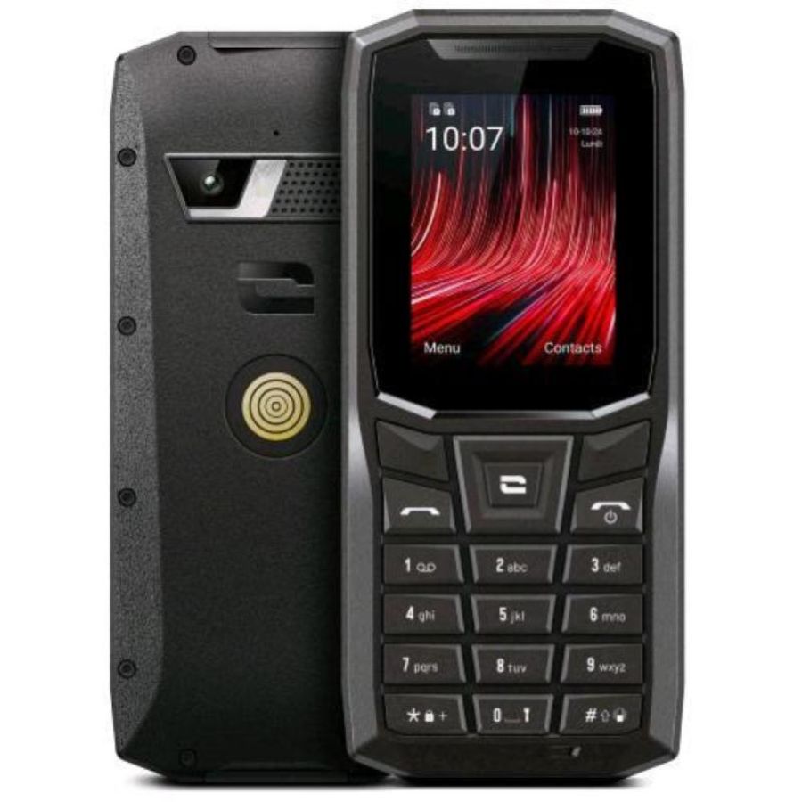 Crosscall core-s5 dual sim 2.4 16gb ram 8gb 4g lte rugged resistente all`acqua e agli urti nero