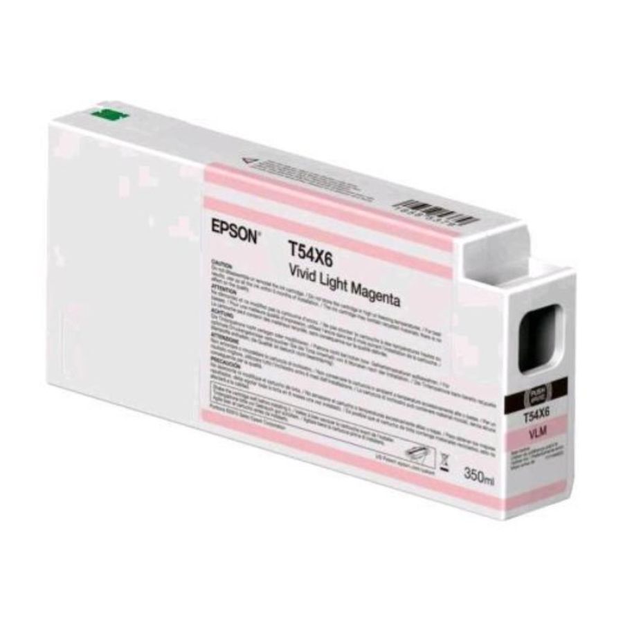 Epson t54x6 cartuccia ink vivid magenta chiaro 350 ml per surecolor sc-p6000, sc-p7000, sc-p7000v, sc-p8000, sc-p9000, sc-p9000v