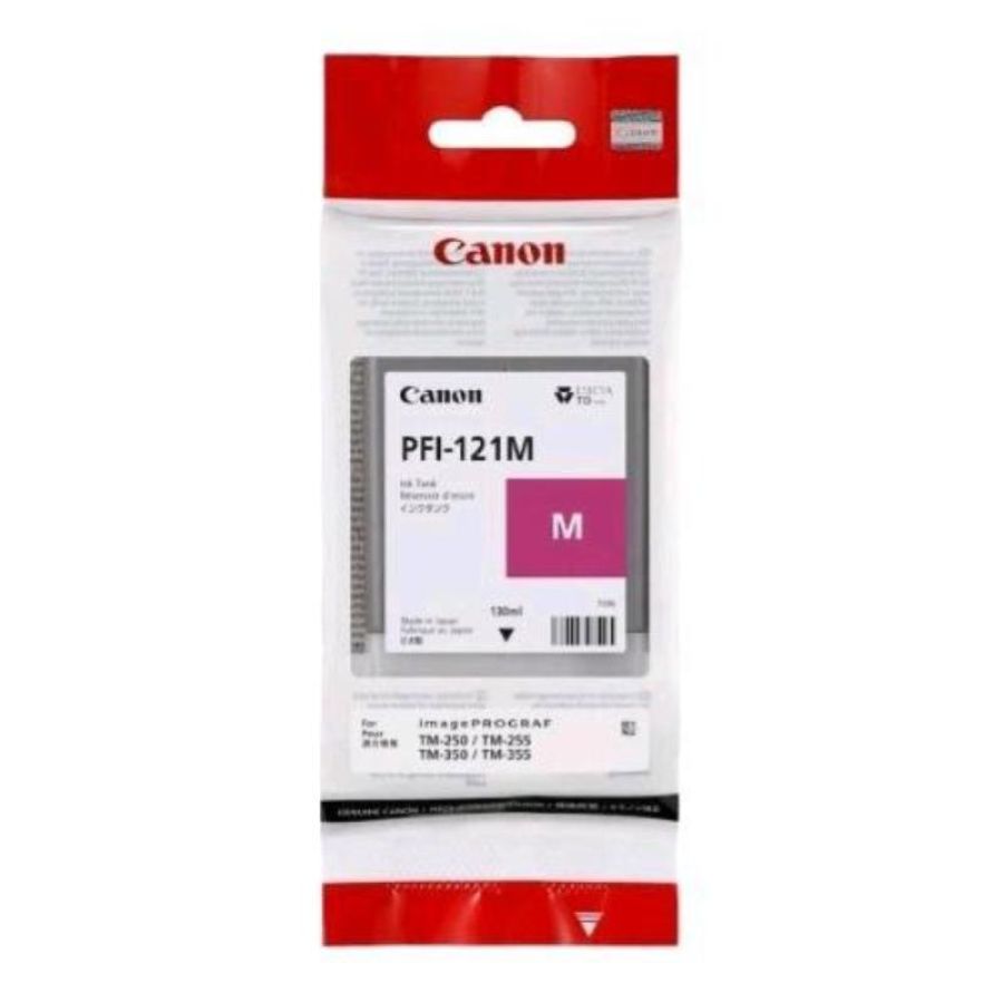 Canon pfi-121 cartuccia ink magenta 130 ml per tm-350 tm-355