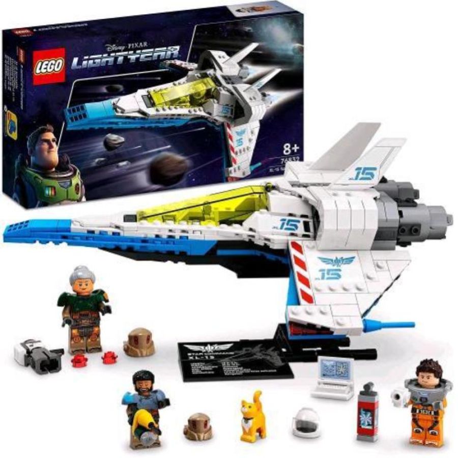Lego disney lightyear navicella spaziale con 3 minifigure e accessori