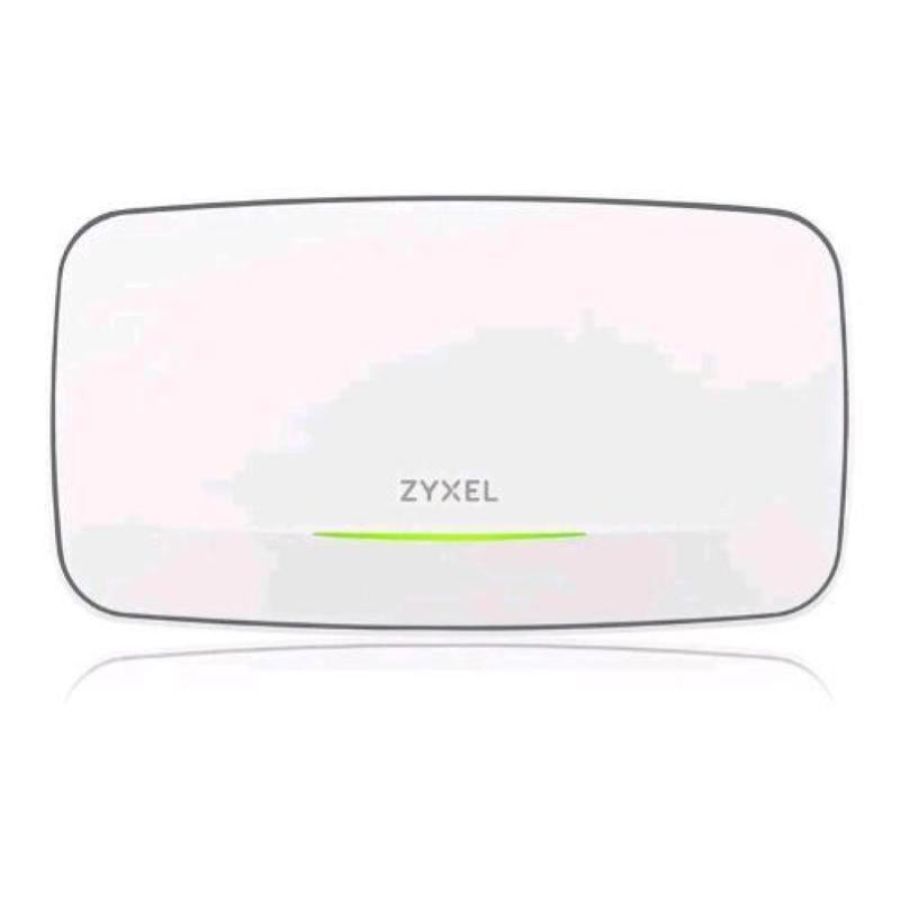 Zyxel wax640s-6e-eu0101f access point tri band 2.4/5/6ghz wi-fi 6e 4800 mbit/s poe montabile a parete o soffitto bianco