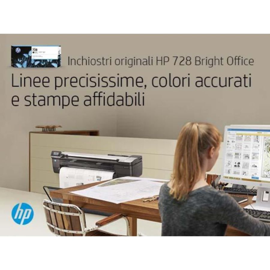 Hp 3wx25a ink jet nero opaco