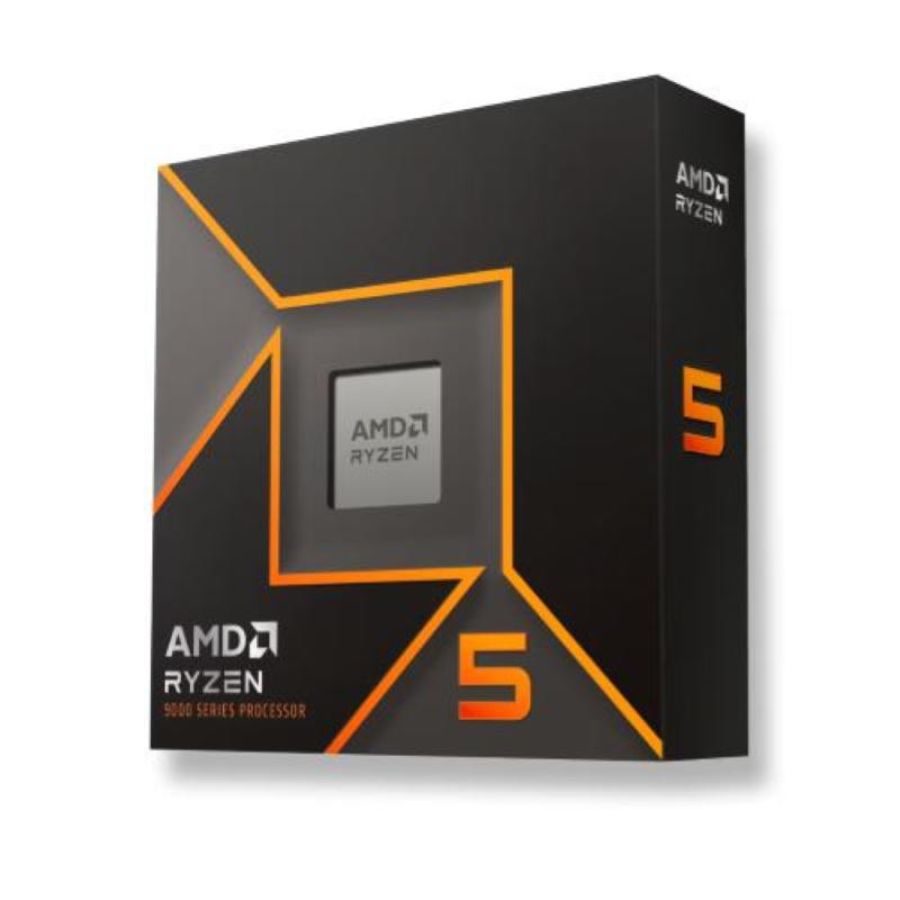 Amd processori cpu amd ryzen5 9600x am5 3,9ghz 6core box 38mb 65w no fan