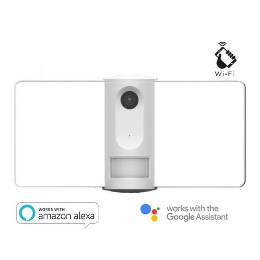 Telecamera sorveglianza ma-wcf1s wi-fi flight 1s con luce, pir e sirena - outdoor