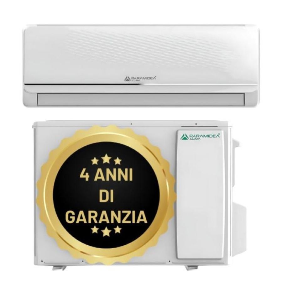 Climatizzatore wifi ac124ui + ac124ue - unita` interna + esterna - 24000 btu - inverter - pompa di calore - garanzia 4 anni