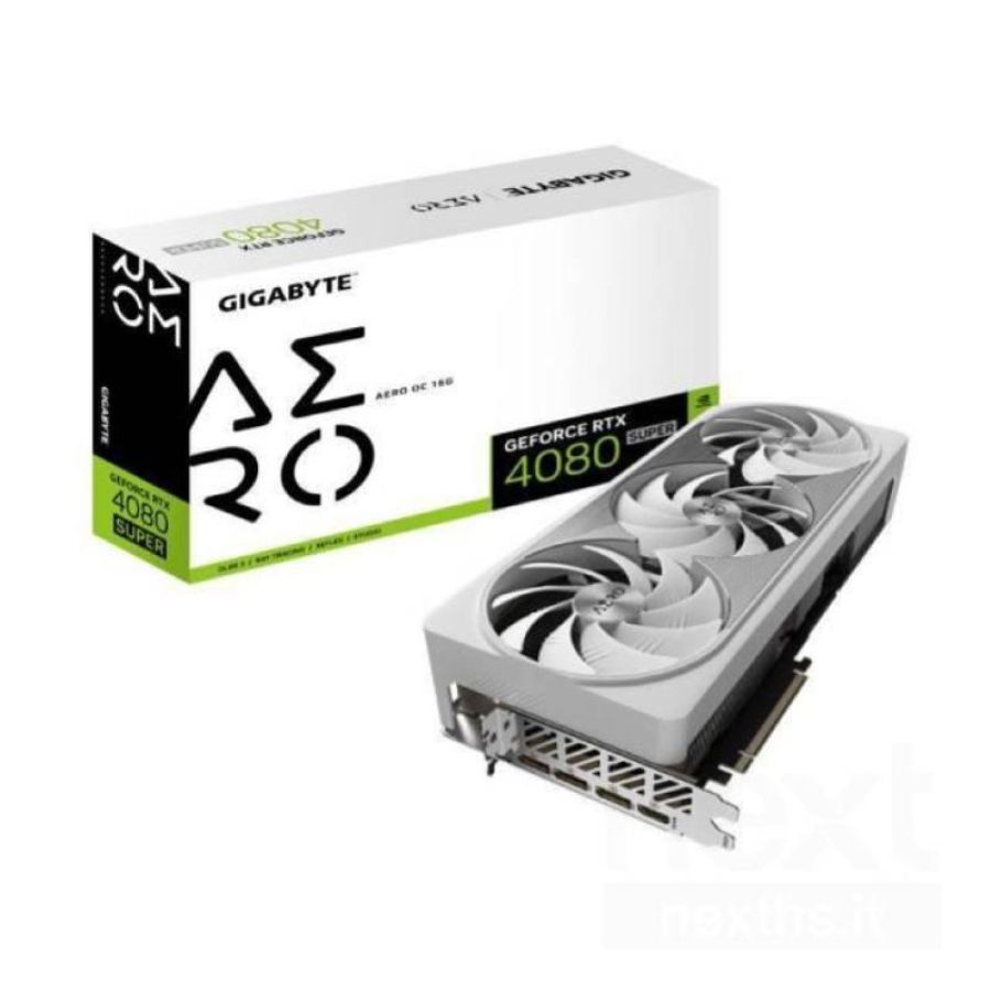 Scheda video geforce rtx 4080 super aero oc 16 gb (gv-n408saero oc-16gd)