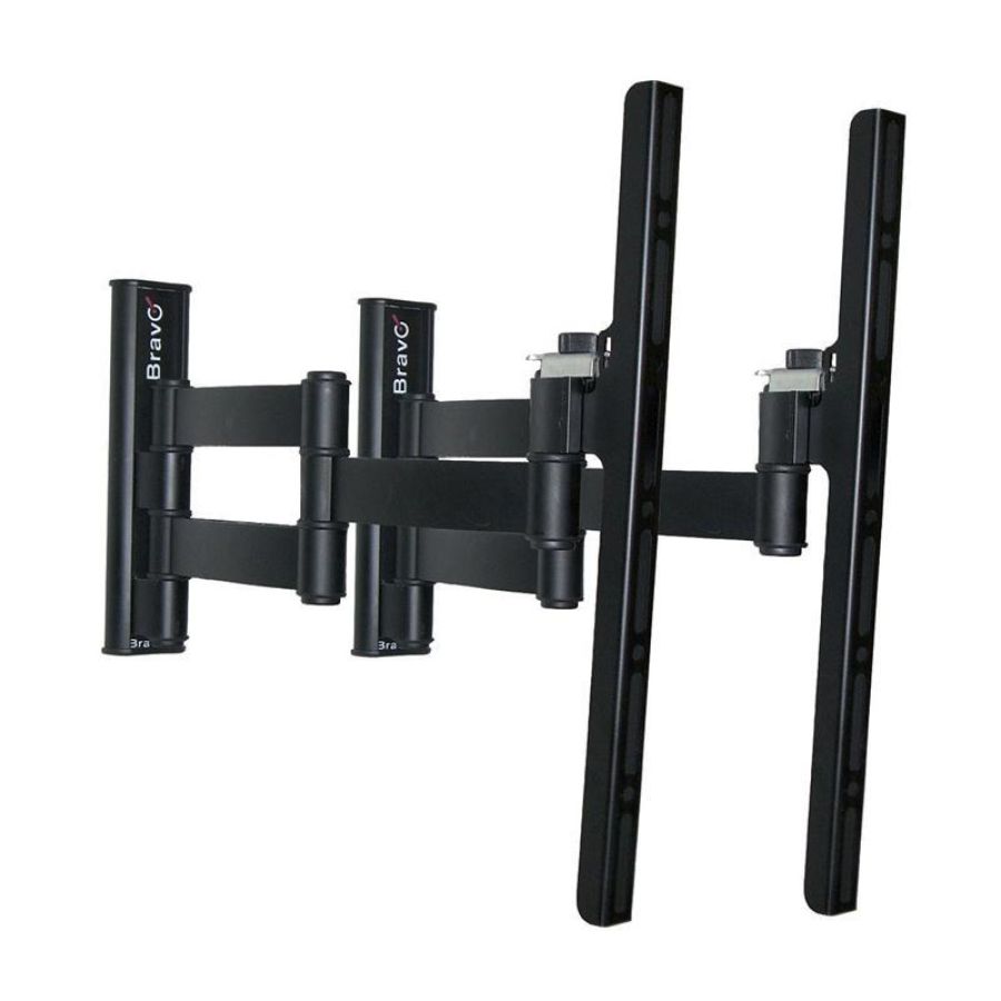 Bravo lcd 4 - staffa a muro a 3 snodi per tv 32/55 - max 25 kg - vesa 600x400