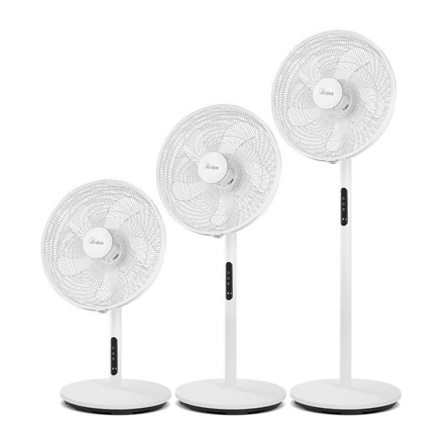 Ardes ventilatore multifunzione huracan 3 in 1 a piantana con 5 pale per comfort e freschezza in ogni ambiente
