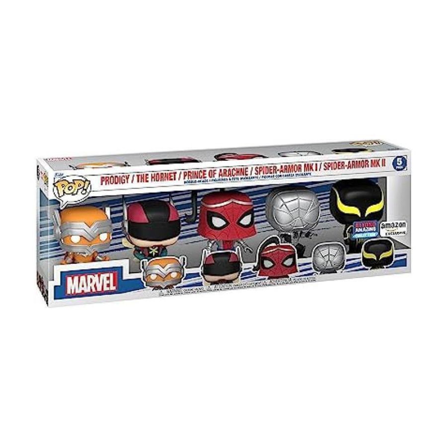 Funko pop spider-man 5-pk (62281) - marvel