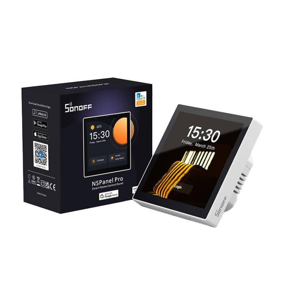 Sonoff nspanel pro (bianco) (nspanel86pw) - pannello di controllo touch - zigbee 3.0
