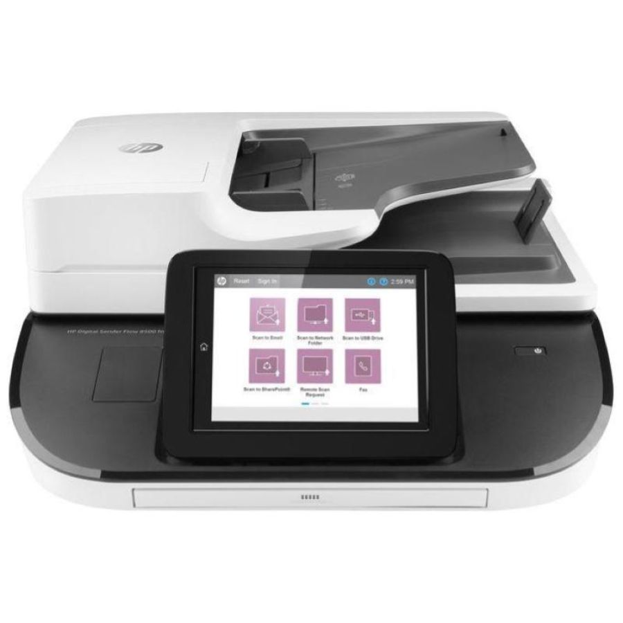 Hp scanjet flow 8500 fn2 workstation acquisizione documenti a4 ccd e cis