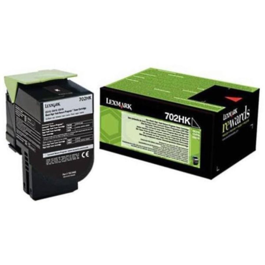 Lexmark 702hk0 toner nero per cs310n/dn-cs410n/dn/dtn-cs510de/dte 4.000 pag