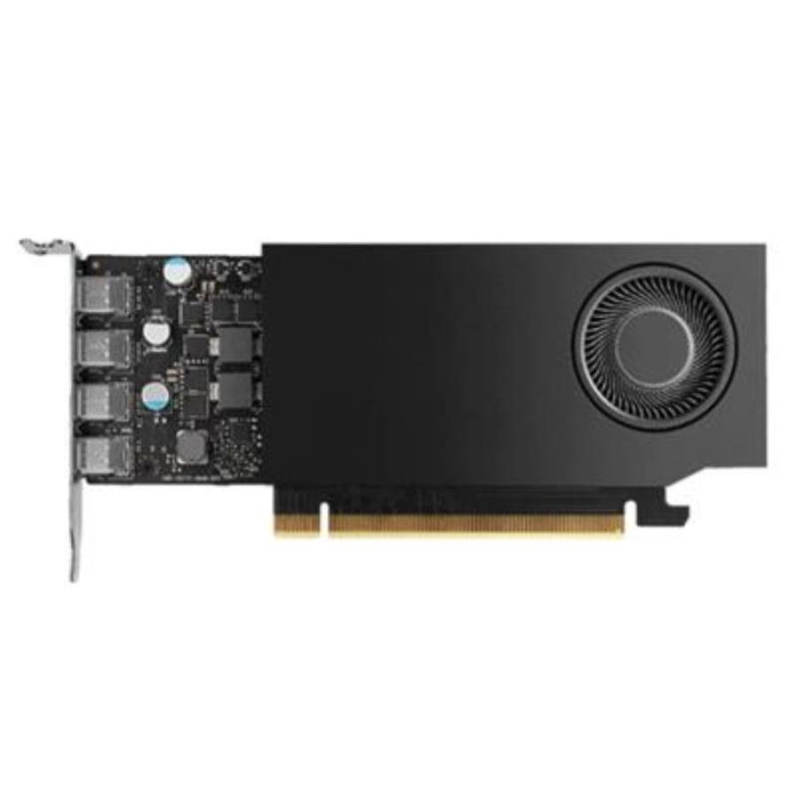 Pny nvidia quadro rtx a1000 8gb gddr6 pci express 4.0 low profile oem version - 4 x mini displayport