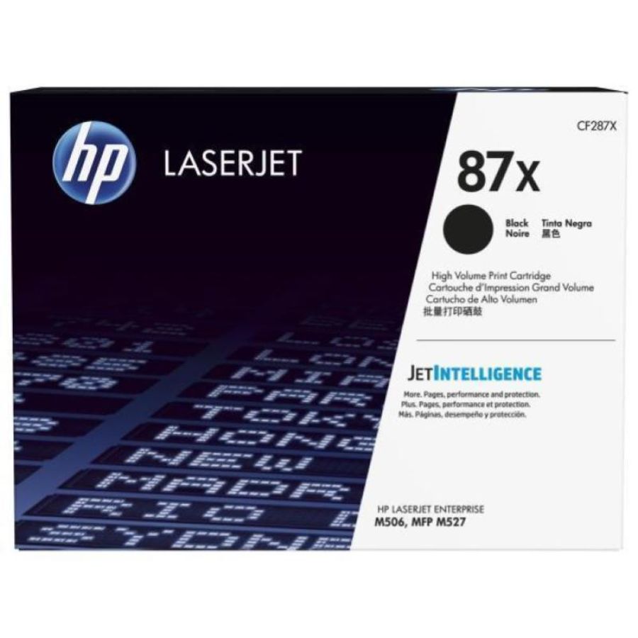 Hp 87x toner nero per stampanti laser hp 18.000 pag
