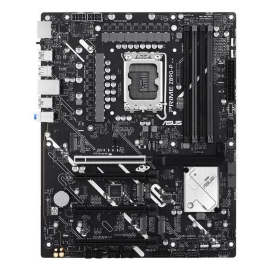 Asus intel prime z890-p scheda madre intel atx 14121 fasi di alimentazione slot ddr5 pcie 5.0 gpu di nuova generazione porta usb-c 20gbps 4 slot m.2 slot pcie q-release