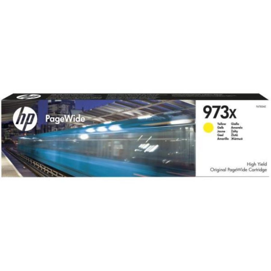 Hp cartuccia originale 973x giallo alta capacita`Â pagewide