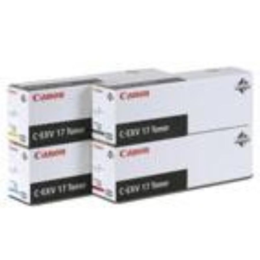 Canon c-exv 17 toner yellow