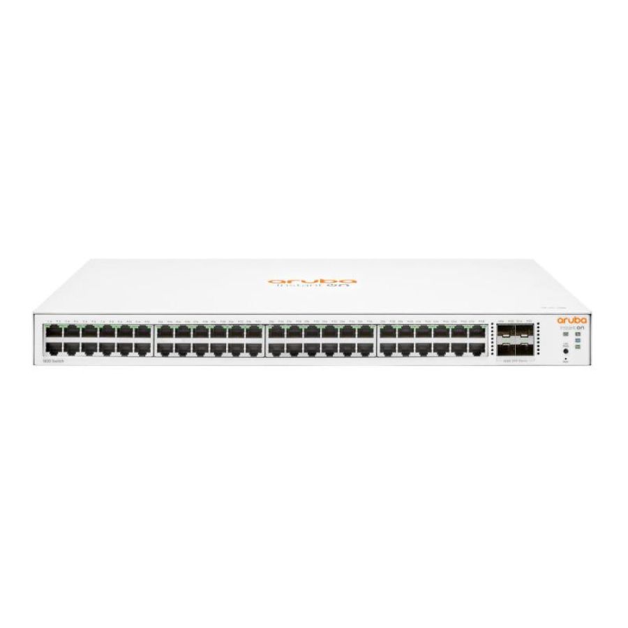 Hp enterprise switch 48p gigabit 4uplink aruba hpe 1830