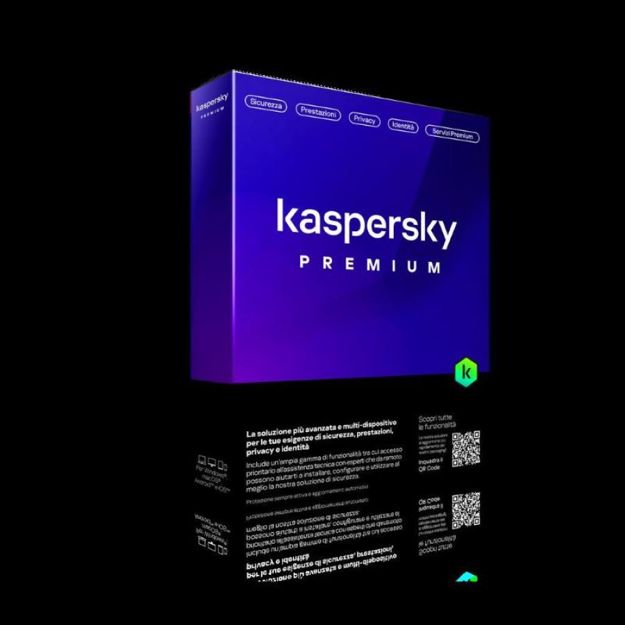 Kaspersky premium 10 dev 1 anno slim sierra bs it