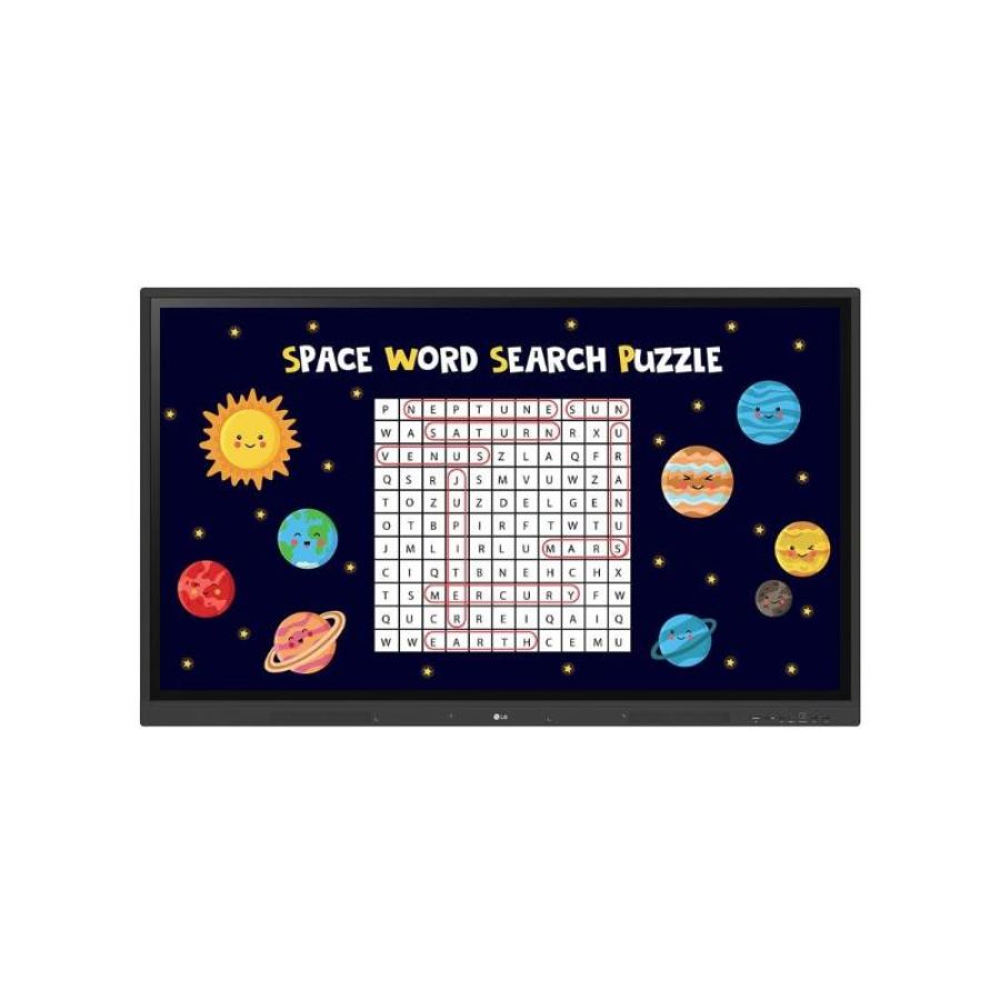 Lg createboard lavagna interattiva 55`` 3840x2160 pixel touch screen nero usb - rf wireless