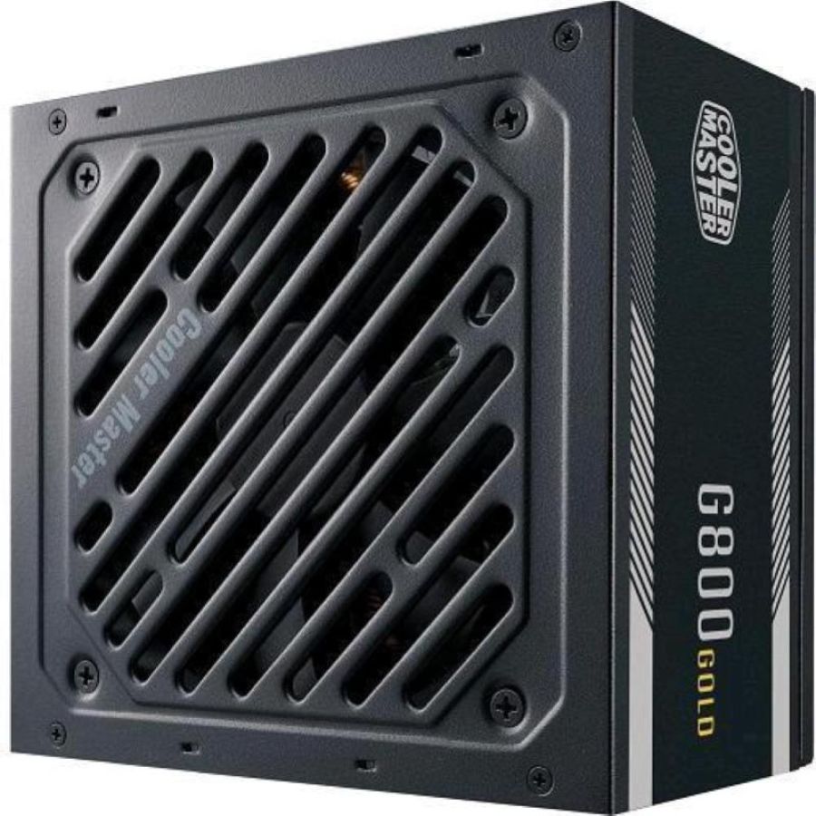 Cooler master g800 gold alimentatore atx 800w 240v raffreddamento attivo black