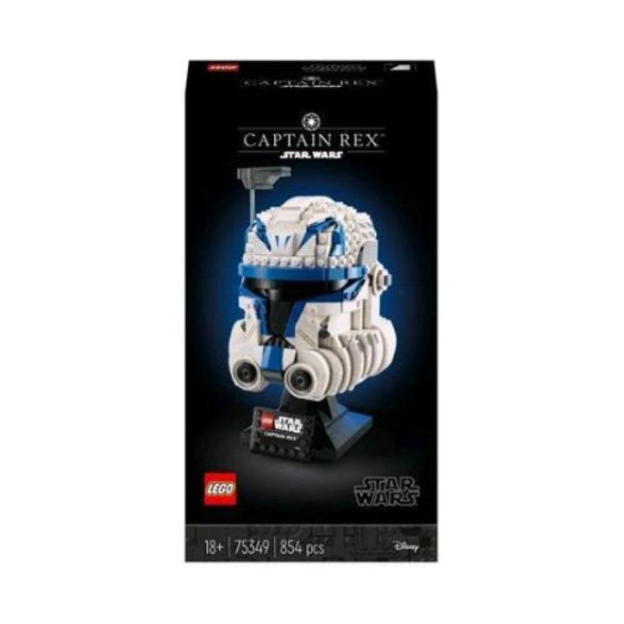 Lego star wars casco di captain rex set da collezione