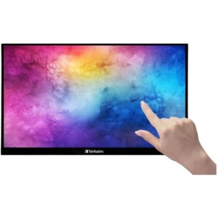 Verbatim pmt-14 monitor portatile 14 touchscreen full hd 1080p 16:9 6ms hdmi usb-c
