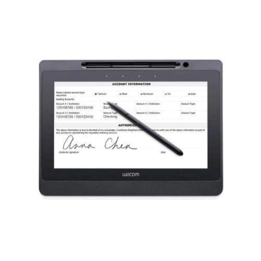 Wacom tavoletta grafica usb 10.1 2540 lpi + pennino a 1.024 livelli di sensibilita` nero