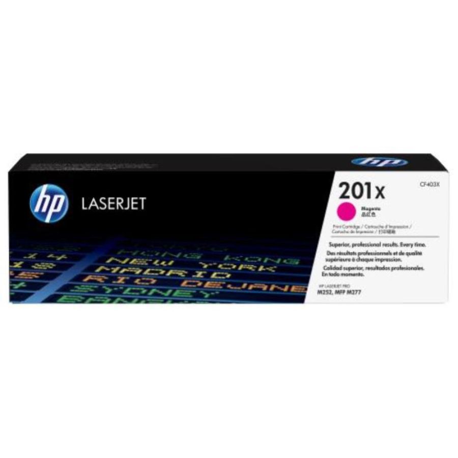 Hp 201x toner magenta per stampanti laser hp 2.300pg (cf403x)