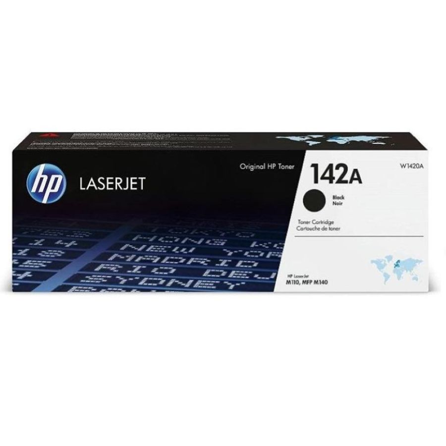 Hp toner nero originale laserjet 142a