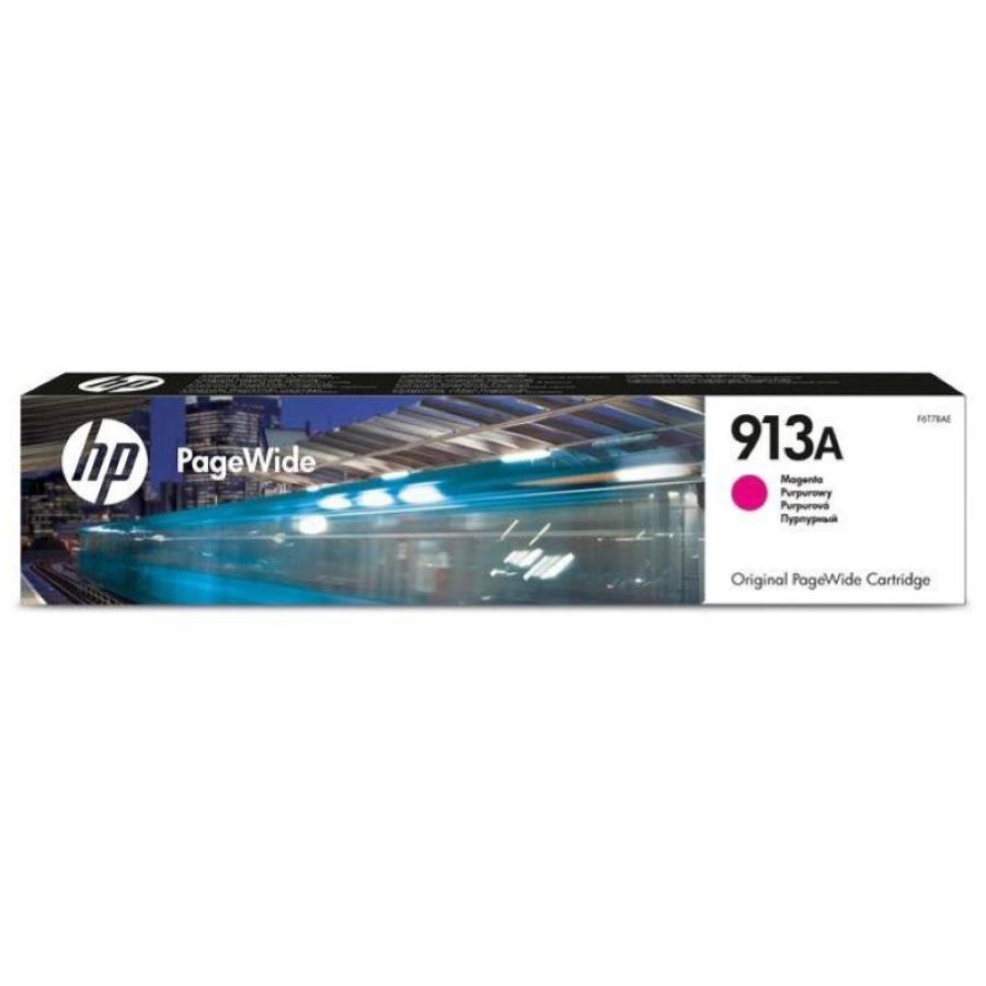 Hp cartuccia originale 913a magenta pagewide