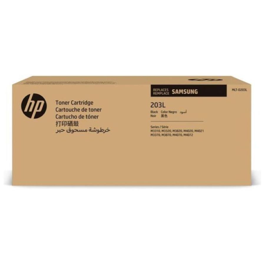 Hp samsung mlt-d203l alta resa nero originale cartuccia toner (su897a)