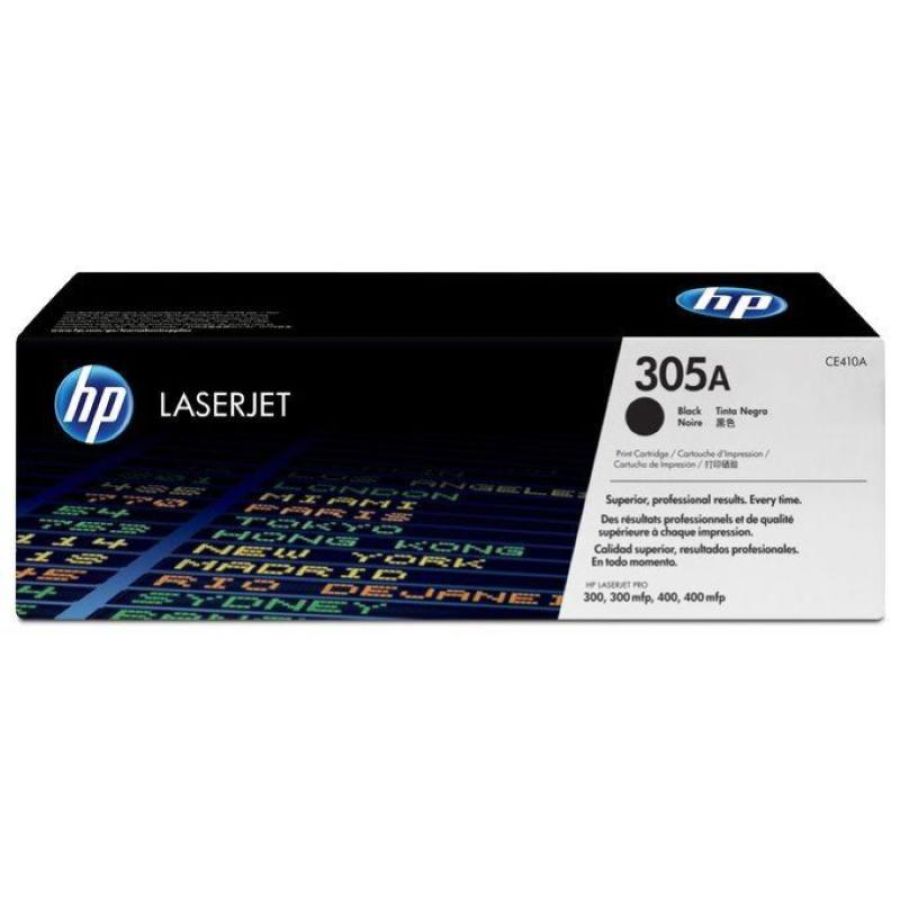 Hp 305a toner nero per stampanti hp laserjet (ce410a)
