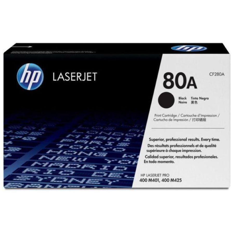 Hp 80a laserjet toner 2.700 pg.nero