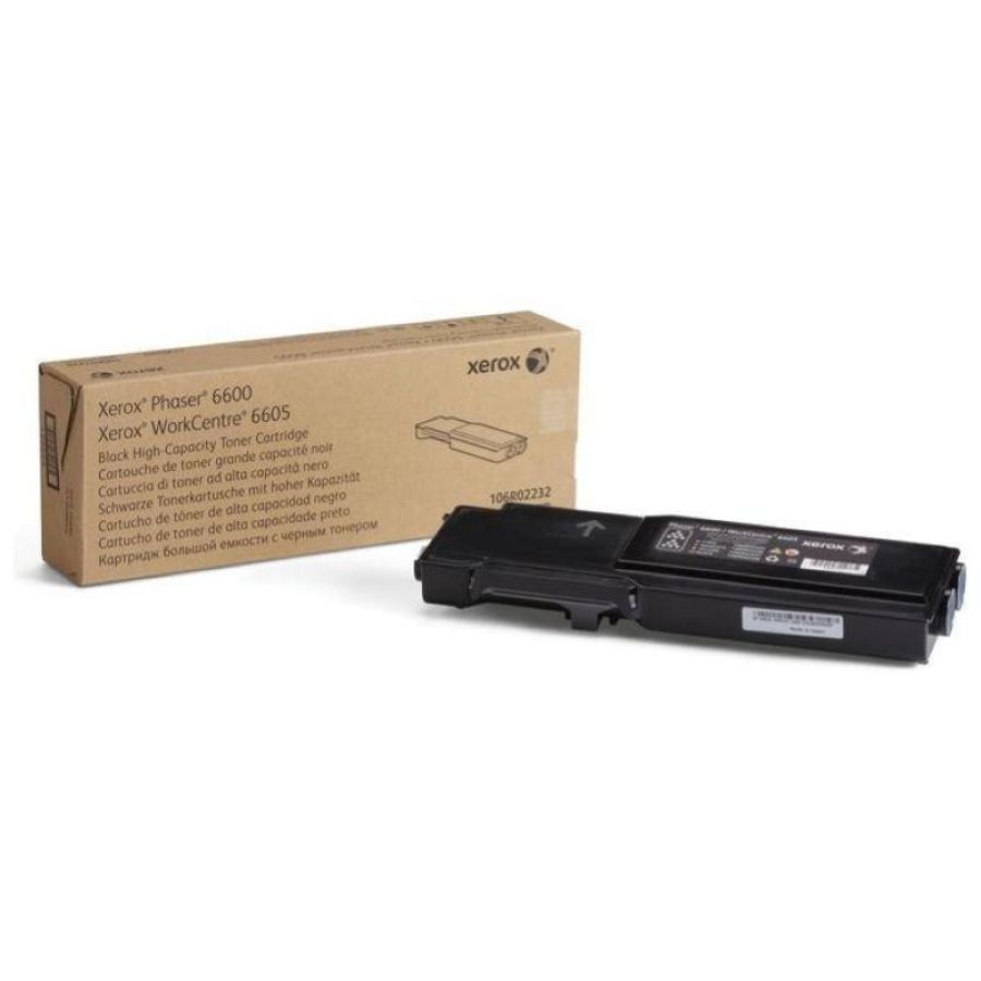 Xerox toner nero hc phaser 6600 wc 6605