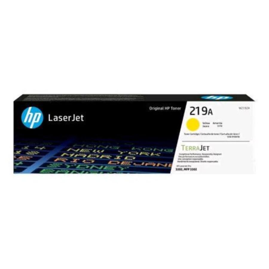 Hp toner originale laserjet 219a giallo
