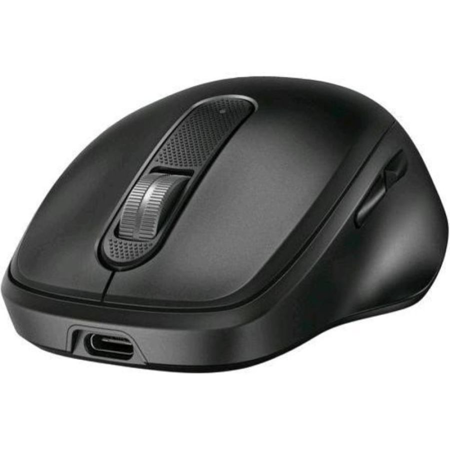 Hp 510 mouse wireless ricaricabile rf 2.4ghz ambidestro ricarica ultra veloce in solii 3 minuti via usb-c 5 pulsanti rotella 2d 4.000 dpi nero