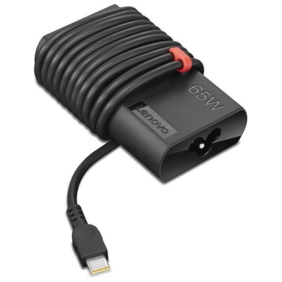 Lenovo thinkpad slim 65w ac adapter alimentatore (usb-c) nero
